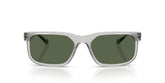 ARNETTE 4372 28589A - Grey Rectangle Sunglasses for Men - front view