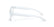 ARNETTE 7269 2989 - Transparent Rectangle Eyeglasses for Kids - side view
