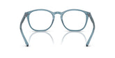GIORGIO ARMANI 7074 6071 - Blue Round Eyeglasses for Men - back view