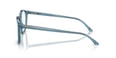 GIORGIO ARMANI 7074 6071 - Blue Round Eyeglasses for Men - side view