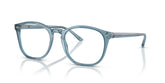 GIORGIO ARMANI 7074 6071 - Blue Round Eyeglasses for Men