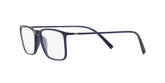 GIORGIO ARMANI 7244U 6003 - Blue Rectangle Eyeglasses for Men - 360° view 60°