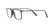 GIORGIO ARMANI 7244U 6003 - Blue Rectangle Eyeglasses for Men - 360° view 60°