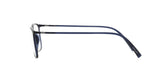 GIORGIO ARMANI 7244U 6003 - Blue Rectangle Eyeglasses for Men - 360° view 90°