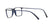 GIORGIO ARMANI 7244U 6003 - Blue Rectangle Eyeglasses for Men - 360° view 120°