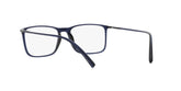 GIORGIO ARMANI 7244U 6003 - Blue Rectangle Eyeglasses for Men - 360° view 150°