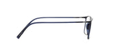 GIORGIO ARMANI 7244U 6003 - Blue Rectangle Eyeglasses for Men - 360° view 270°