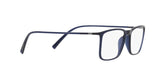 GIORGIO ARMANI 7244U 6003 - Blue Rectangle Eyeglasses for Men - 360° view 300°