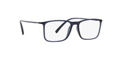 GIORGIO ARMANI 7244U 6003 - Blue Rectangle Eyeglasses for Men - 360° view 330°