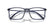 GIORGIO ARMANI 7244U 6003 - Blue Rectangle Eyeglasses for Men - folded