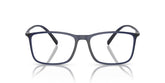 GIORGIO ARMANI 7244U 6003 - Blue Rectangle Eyeglasses for Men - front view
