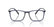 GIORGIO ARMANI 7244U 6003 - Blue Rectangle Eyeglasses for Men - front view