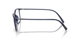 GIORGIO ARMANI 7244U 6003 - Blue Rectangle Eyeglasses for Men - side view