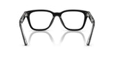 GIORGIO ARMANI 7288U 5009 - Black Square Eyeglasses for Men - back view
