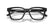 GIORGIO ARMANI 7288U 5009 - Black Square Eyeglasses for Men - folded