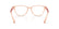 ARMANI EXCHANGE 3111U 8395 - Brown Cat-Eye Eyeglasses for Women - back view