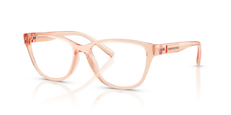 ARMANI EXCHANGE 3111U 8395 - Brown Cat-Eye Eyeglasses for Women
