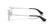 BURBERRY 1403D 1005 - Silver Round Eyeglasses for Women - side view