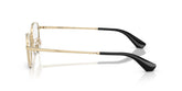 BURBERRY 1403D 1326 - Black Round Eyeglasses for Women - side view