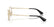 BURBERRY 1403D 1326 - Black Round Eyeglasses for Women - side view