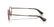 BURBERRY 1403D 1360 - Brown Round Eyeglasses for Women - side view