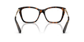 BURBERRY 2427U 3002 - Brown Cat-Eye Eyeglasses for Women - back view