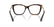 BURBERRY 2427U 3002 - Brown Cat-Eye Eyeglasses for Women - back view