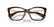 BURBERRY 2427U 3002 - Brown Cat-Eye Eyeglasses for Women - folded