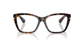 BURBERRY 2427U 3002 - Brown Cat-Eye Eyeglasses for Women - front view