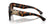 BURBERRY 4489U 300213 - Brown Cat-Eye Sunglasses for Women - side view