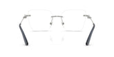 DOLCE & GABBANA 1363 05 - Silver Cat-Eye Eyeglasses for Women - back view