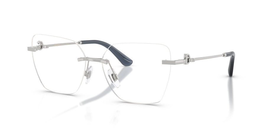 DOLCE & GABBANA 1363 05 - Silver Cat-Eye Eyeglasses for Women