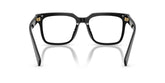 DOLCE & GABBANA 3422 501 - Black Rectangle Eyeglasses for Men - back view