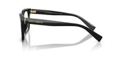 DOLCE & GABBANA 3422 501 - Black Rectangle Eyeglasses for Men - side view