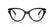 DOLCE & GABBANA 3438 501 - Black Cat-Eye Eyeglasses for Women - front view