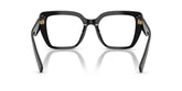 DOLCE & GABBANA 3441 501 - Black Rectangle Eyeglasses for Women - back view