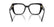 DOLCE & GABBANA 3441 501 - Black Rectangle Eyeglasses for Women - back view