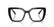 DOLCE & GABBANA 3441 501 - Black Rectangle Eyeglasses for Women - front view