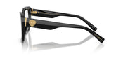 DOLCE & GABBANA 3441 501 - Black Rectangle Eyeglasses for Women - side view