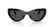 DOLCE & GABBANA 4536 501/87 - Black Cat-Eye Sunglasses for Women - front view