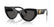 DOLCE & GABBANA 4536 501/87 - Black Cat-Eye Sunglasses for Women