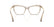 DOLCE & GABBANA 5025 3432 - Brown Cat-Eye Eyeglasses for Women - back view