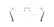 JIMMY CHOO 2016J 3018 - Silver Geometric Eyeglasses for Women - back view