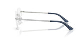 JIMMY CHOO 2016J 3018 - Silver Geometric Eyeglasses for Women - side view