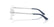 JIMMY CHOO 2016J 3018 - Silver Geometric Eyeglasses for Women - side view