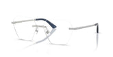 JIMMY CHOO 2016J 3018 - Silver Geometric Eyeglasses for Women