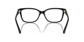 JIMMY CHOO 3012 5000 - Black Cat-Eye Eyeglasses for Women - back view