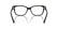 JIMMY CHOO 3012 5000 - Black Cat-Eye Eyeglasses for Women - back view