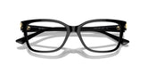 JIMMY CHOO 3012 5000 - Black Cat-Eye Eyeglasses for Women - folded