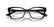 JIMMY CHOO 3012 5000 - Black Cat-Eye Eyeglasses for Women - folded
